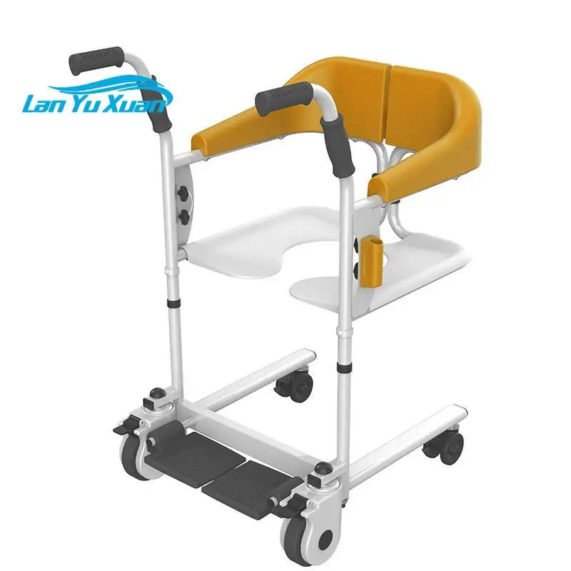 

Professional Multifunction Transfer Chair Patient Lift Nursing Rehabilitation Wheelchair With Commode