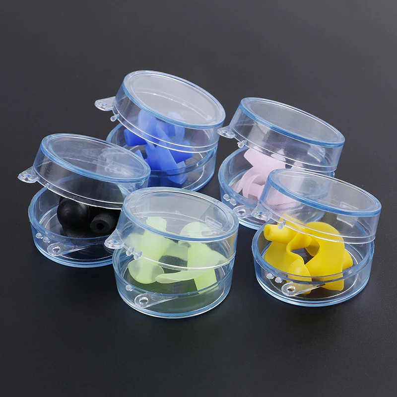 1Pair Diving Swim Soft Ear Plugs Water Silicone Waterproof Soft Silicone For Adult/Children Anti Noise Foam Sleep Work Reusable 4