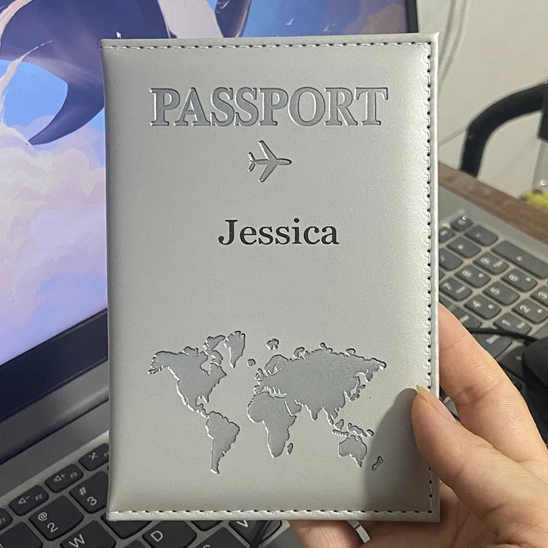 Personalized Passport Holder and Travel Wallet in PU Leather