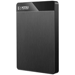 High - Speed Portable External Hard Drive with USB 3.0 Connectivity - Versatile Storage Solution for File Backup & Data Management (BLACK)