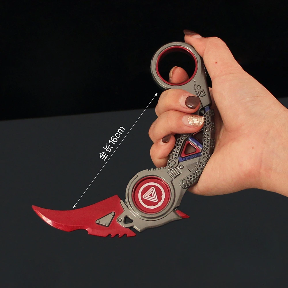 APEX Heirloom Weapon Raptor Claw Knife Upgrade Model Outdoor Training Knife with Holster 16cm