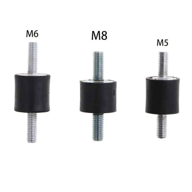 

M6 Rubber Vibration Isolator Mount Car Boat Bobbins Shock Damper Professional Rubber Mounts Useful