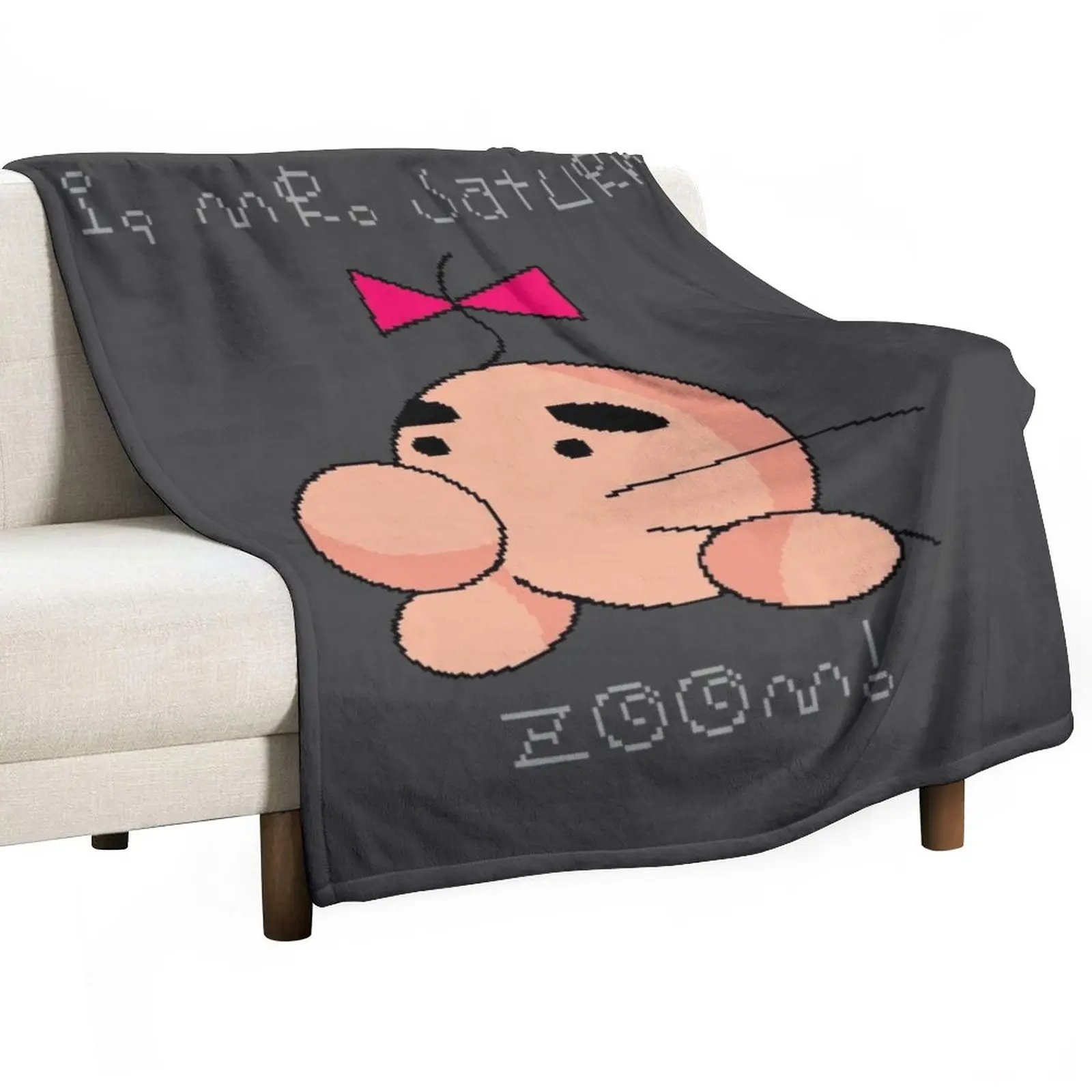 

Mr. Saturn! Throw Blanket Thin manga Decoratives Flannel Blankets