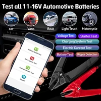 LAUNCH BST360 Bluetooth Battery Tester 11V 16V Car Motorcycle Battery Analyzer Load Cranking Charging Diagnostic Tool PK BM550 - Image 3