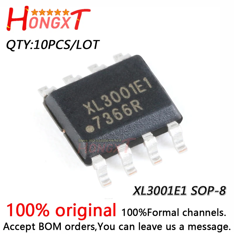 

10 шт., 100% новый чип XL3001E1 SOP-8 3A 40V 220KHZ