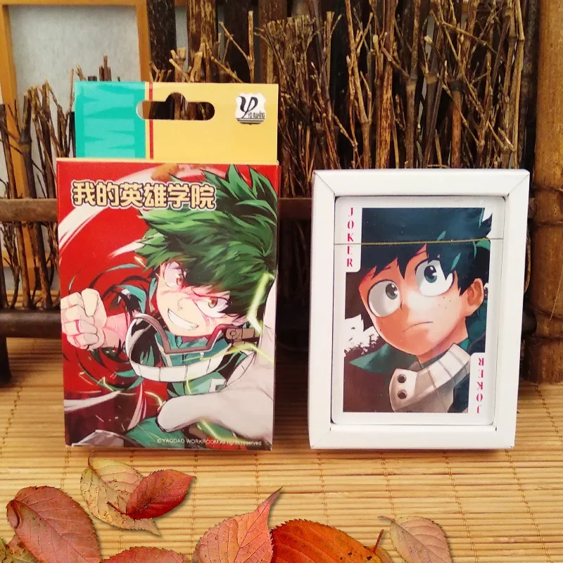 

Японское аниме «Моя геройская Академия» мидория изюку бакугу Katsuki cos игральные карты для покера любимый хобби карточные игрушки подарок