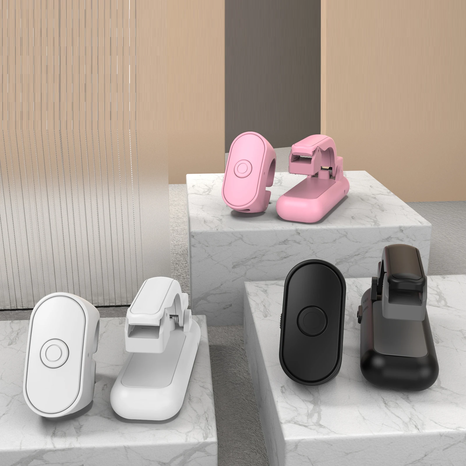 2-in-1 Page Turner Clicker E-book Page Turner Controller Record Triggers Remote for iPhone Android Kindle Paperwhite Accessories