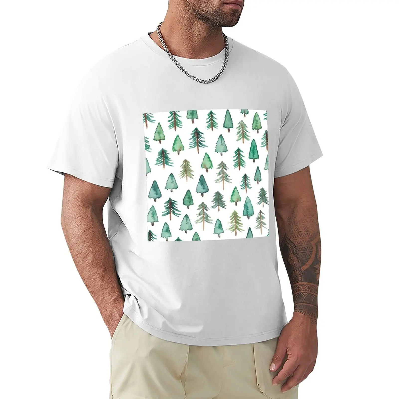 

Winter Trees T-Shirt T-shirt for a boy hippie clothes oversized t shirt men