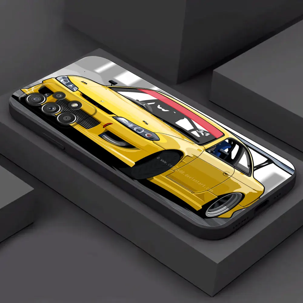 Tokyo JDM Drift Sports Car Soft Phone Case Cover