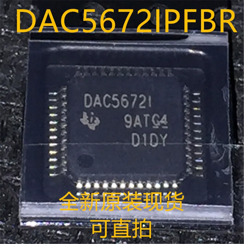 

New and original 1pieces DAC5672IPFBR DAC5672IPFB DAC5672 QFP48