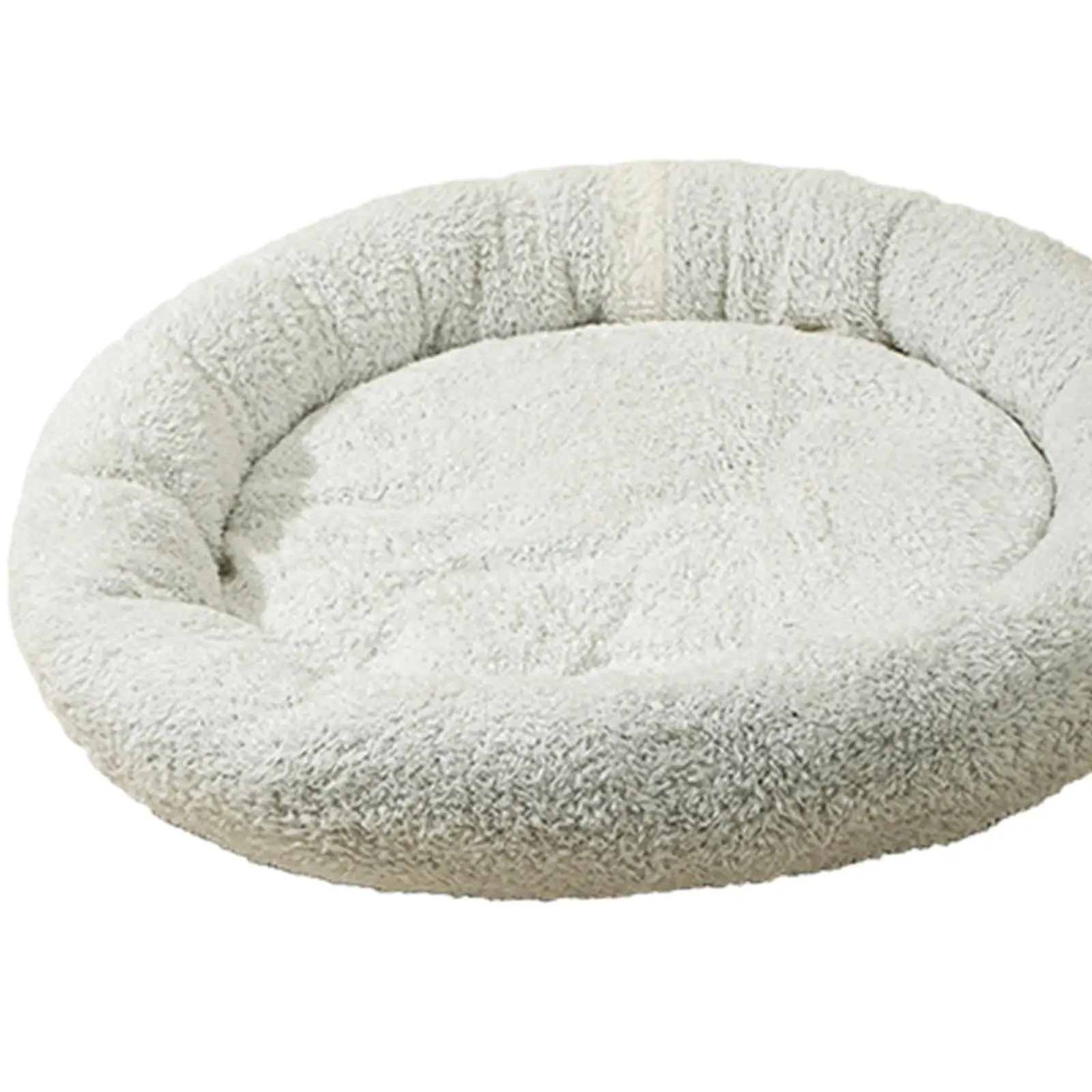 Luxurious Round Pet Bed for Furry Friends - Cozy Haven for Small