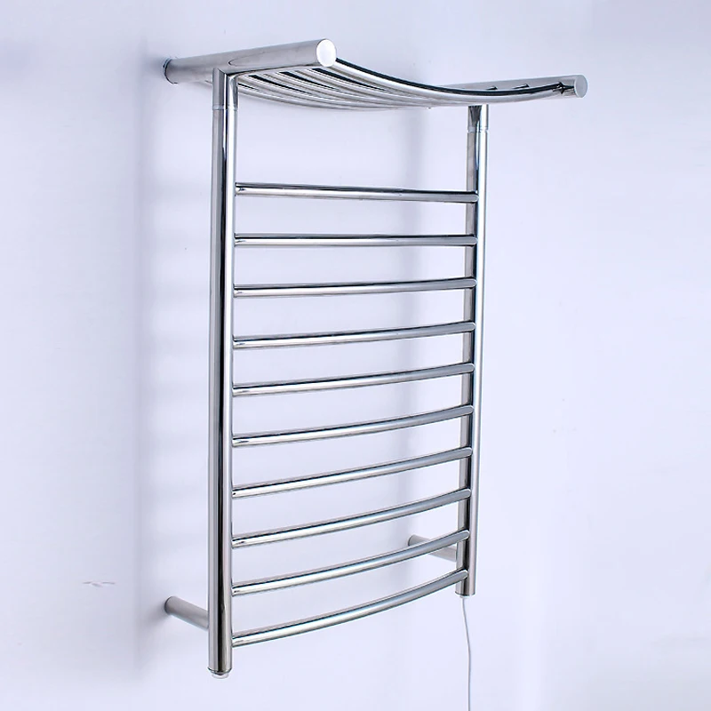 Electric Towel Rack 304 Stainless Steel Smart constant temperature 5 min  Heated Towel Rail 800*520*300mm Towel Warmer 110V/220V - AliExpress