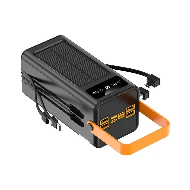 Draagbare Power Bank 120W 80000mAH Supersnelle oplader Externe batterij met grote capaciteit Ondersteunt gelijktijdig opladen van 7 apparaten