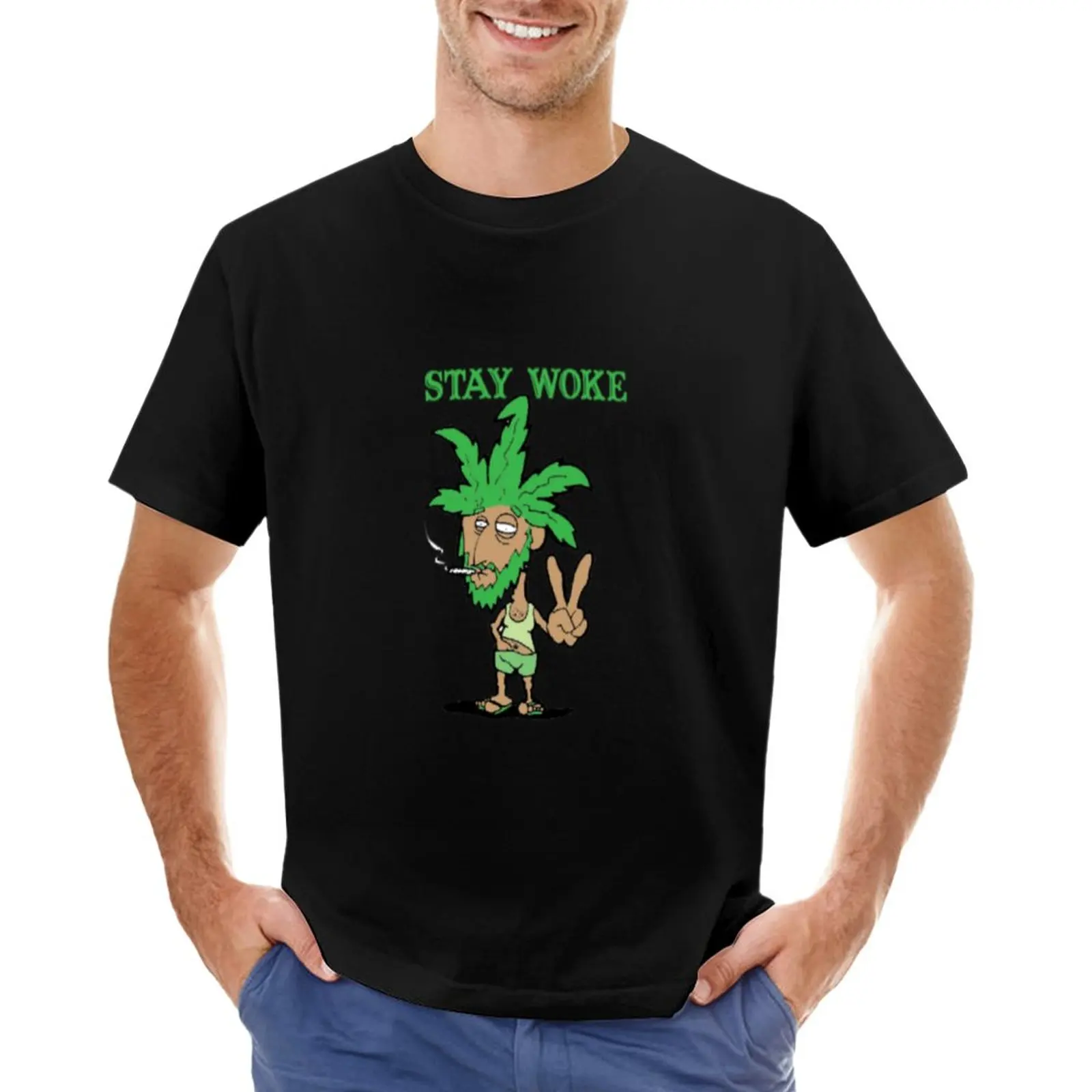 

WOKE T-Shirt blank t shirts big and tall t shirts for men