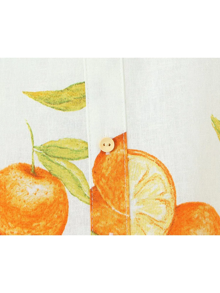 TFMLN 2025 Women Cute Print Halter Midi Dress Sexy Backless V-neck Slim Dress Female Summer New Elegant Party Evening Dress