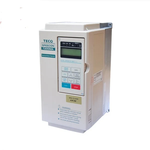 

TECO ac drive vfd inverter 7200MA JNTMBGBB7R50AZ-1M 380V 5.5KW