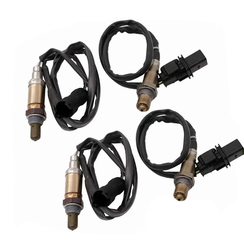 

4pcs Upstream+Downstream Oxygen Sensor For OEM 234-5107 234-4683 2003-2006 BMW 330Ci 325Ci 525i 530i X3 06F906262R 11787513963