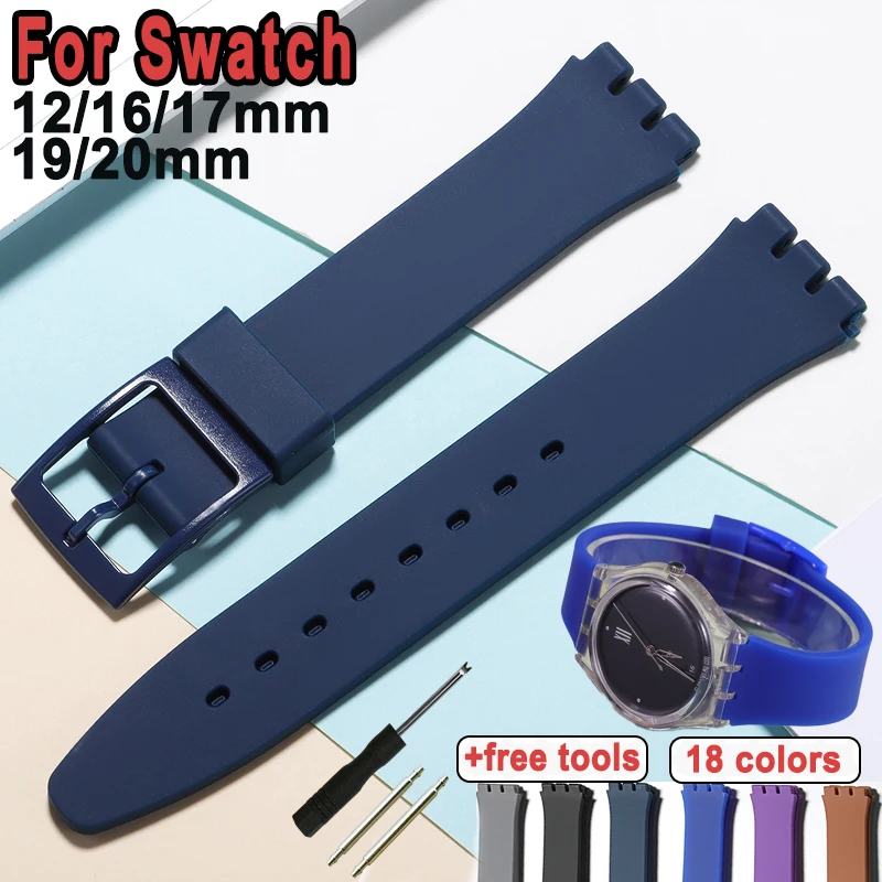 Colorful Sports Diving Silicone Watch Band - Durable Replacement Strap Bracelet