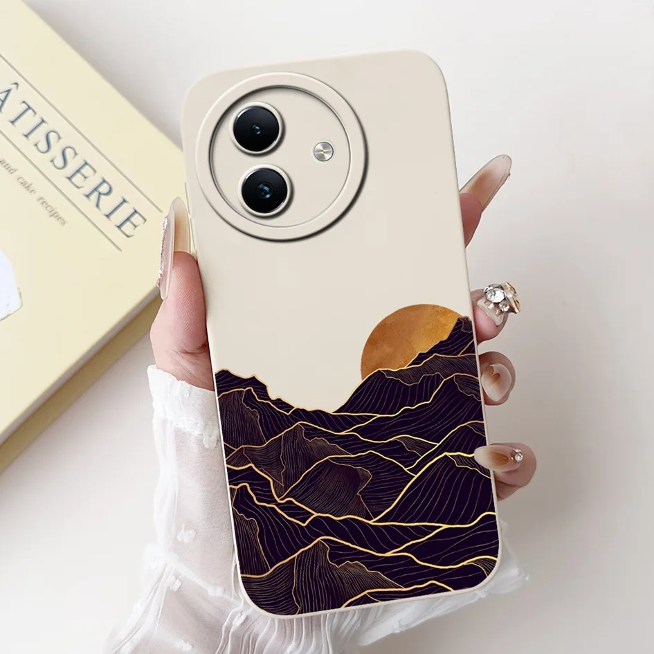 Shockproof Lovely Astronaut Marble Soft Silicone Matte Case