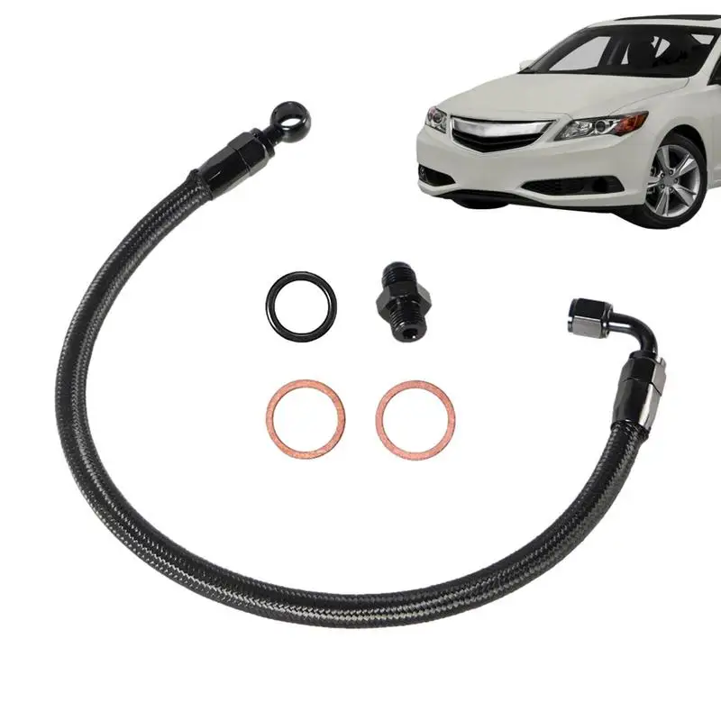 

For -B/D Series 1992-2000 Civic 1994-2001 Integra New Braided Fuel Line Braided Brake Oil Fuel Line