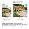 Amazing Wooden Puzzles Italian Bay Landscape Wood Jigsaw Puzzle Craft Irregular Family Interactive Puzzle Gift for Friend Gather 3