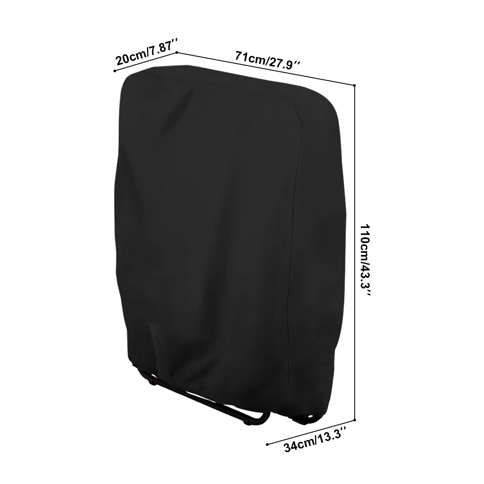 Guide taille Housse Chaise Longue Pliable