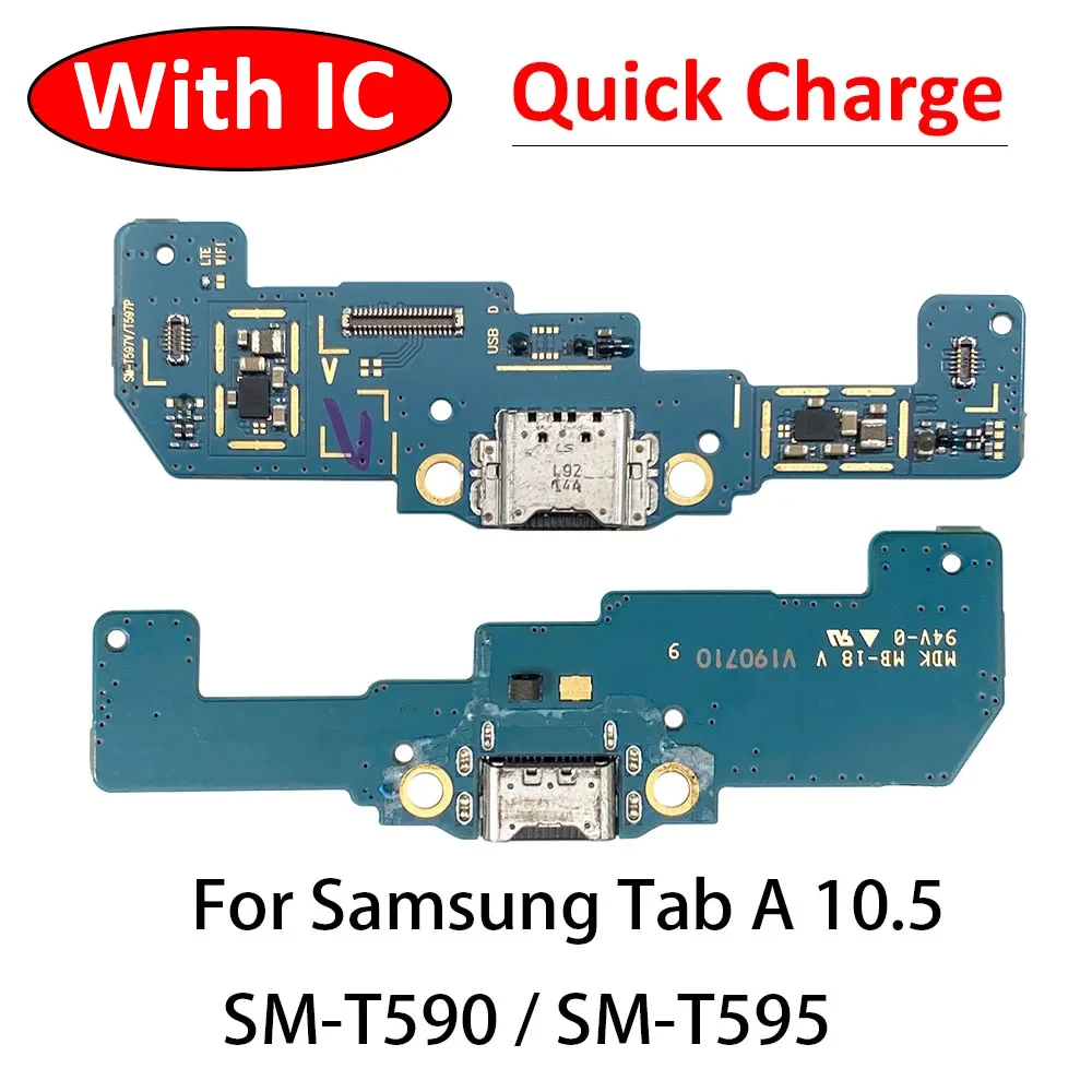 

Для Samsung Tab A A2 10,5 2018 T590 T595 USB Micro Зарядное устройство Док-станция с разъемом гибкий кабель