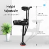 Single Leg Telescopic Walking Aids Ankle Joint Fracture Sprain Ankle Fall Injury Non-Slip Crutch Auxiliary 6