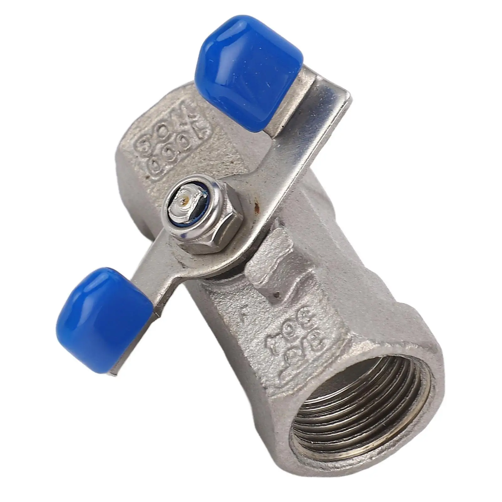 Stainless Steel Ball Valve 3/8in NPT Female Thread DN10 1.6MPa Low Pressure 1000WOG