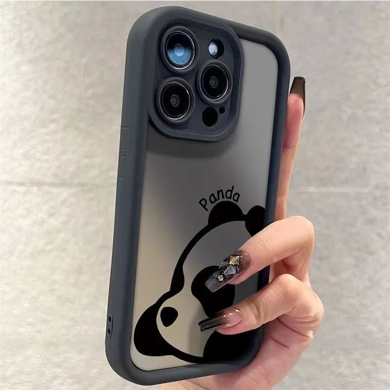 Lazy Panda Plain Multistep TPU Soft Phone Case
