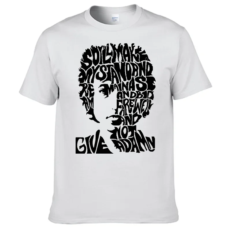 

Bob Dylan T shirt 100% cotton shirt N07