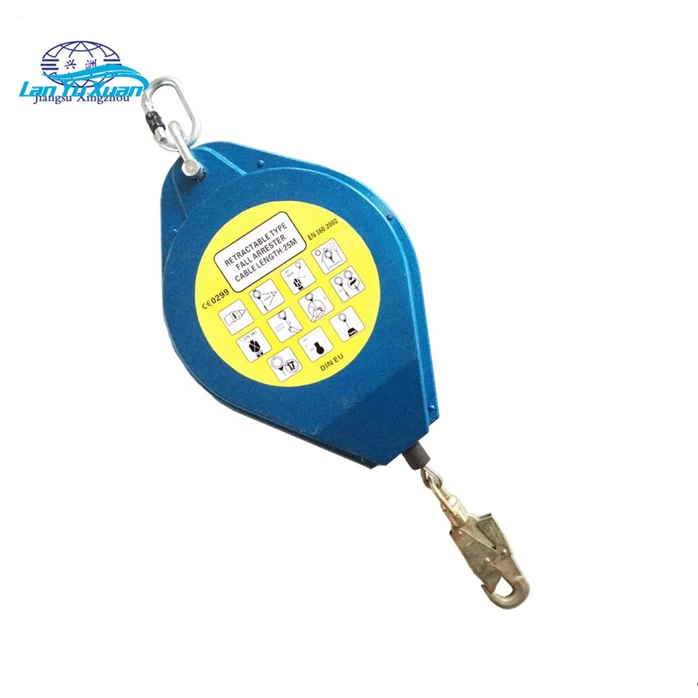 

2022 New Designed Hot Sale Anti-fall Protection Retractable lifeline Retractable Fall Arrester