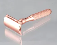 New Shaver Adjustable Safety Razor Barber Tools Double Edge Stainless Steel Classic Mens Women Mild Hair Removal Shaver Razor 1