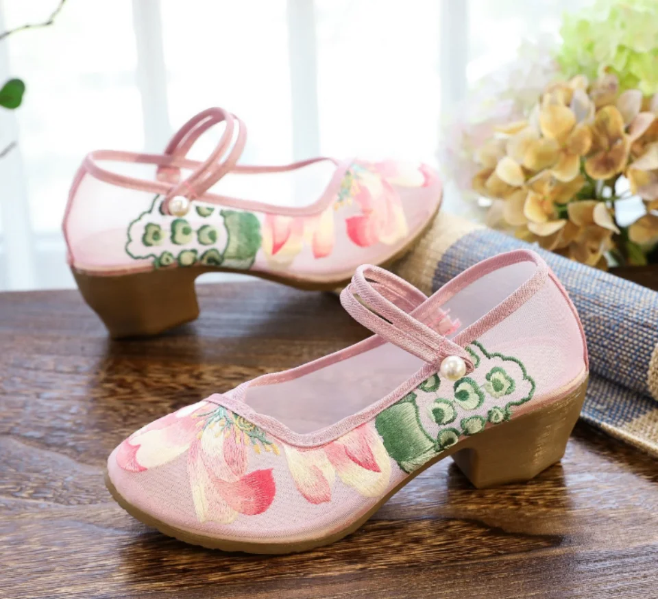 Scarpe Mary Jane traspiranti con ricamo tulipani per estate 78 Sf0bcb2df2aa245f39041200b7d22d8c1r