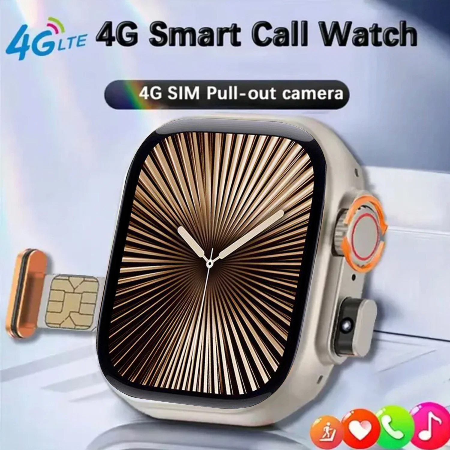 Nuevo-reloj-inteligente-4G-con-tarjeta-SIM-independiente-c-mara ...