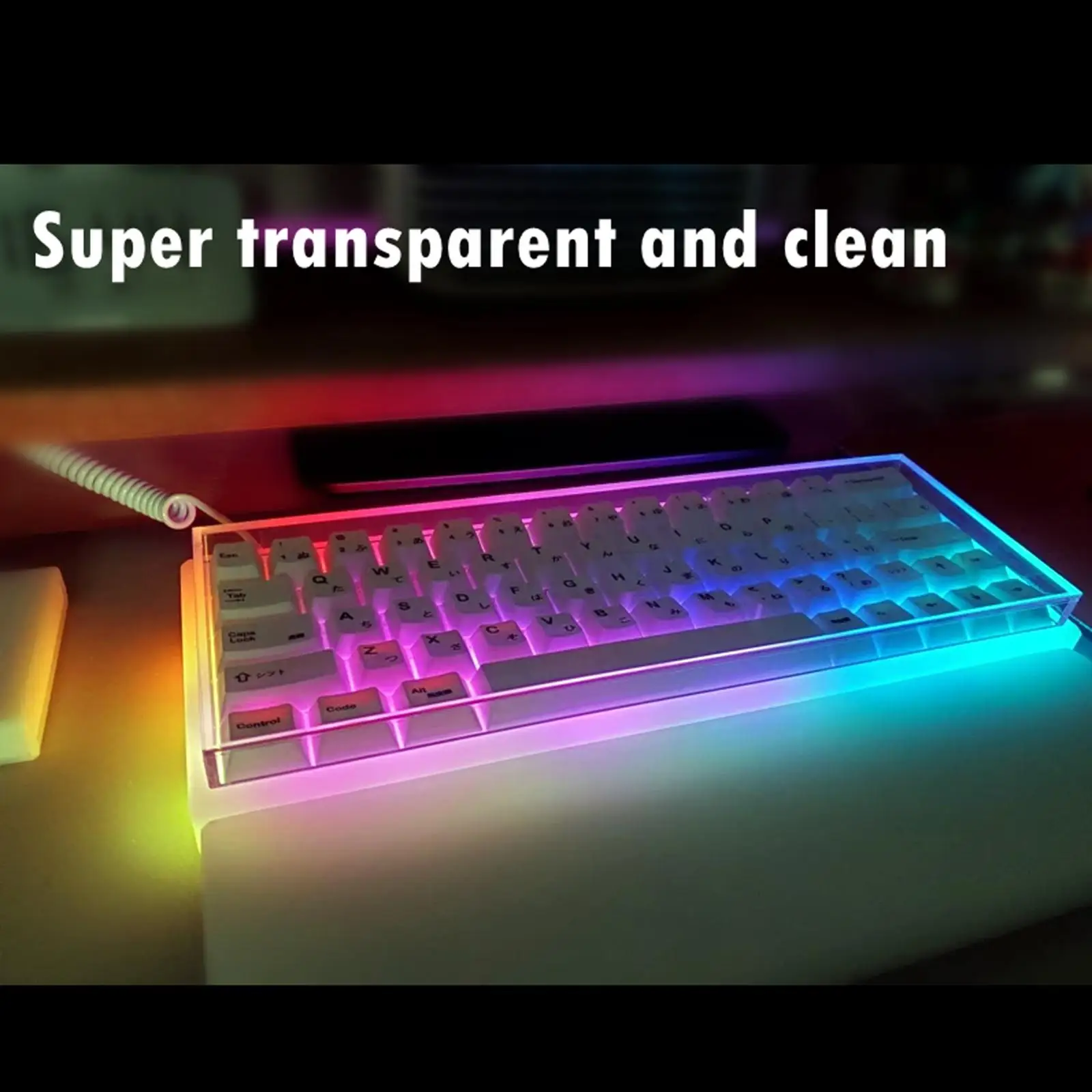 Geekria Tenkeyless Acryl Toetsenbord Stofhoes, Cover voor TKL 80