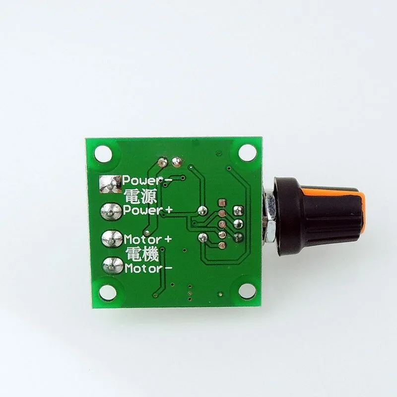 PWM DC 모터 거버너 컨트롤러에 적합 1.8V3V5V6V12V2A 속도 제어 스위치 조광기 스위치 1803BK