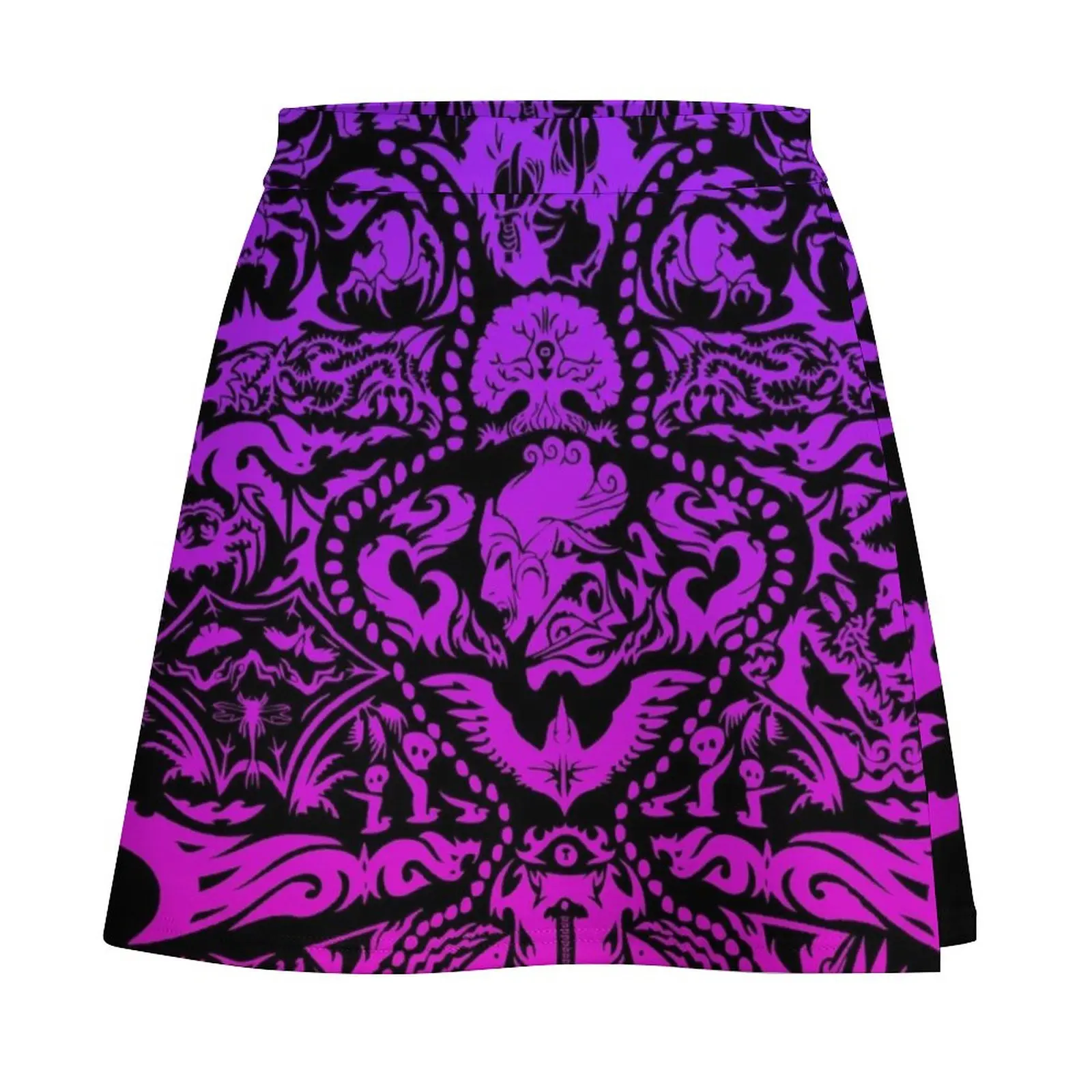 Warrior Tatau (Blood Dragon Version) Mini Skirt rave outfits for women skirts women summer 2024 women clothing 2024 new arrivals