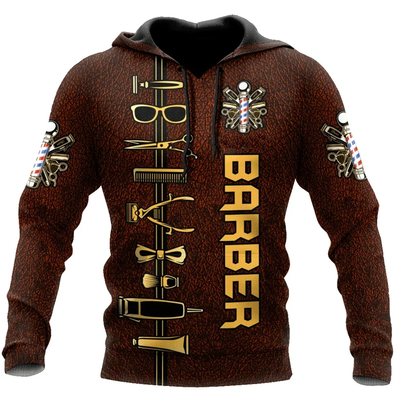 thumbnail image 1 of Sudadera con capucha con estampado 3D de Barber Shop, uniforme de moda 2024, sudaderas con capucha para hombre, jerséis de manga larga de gran tamaño, tops diarios, 1 of 5