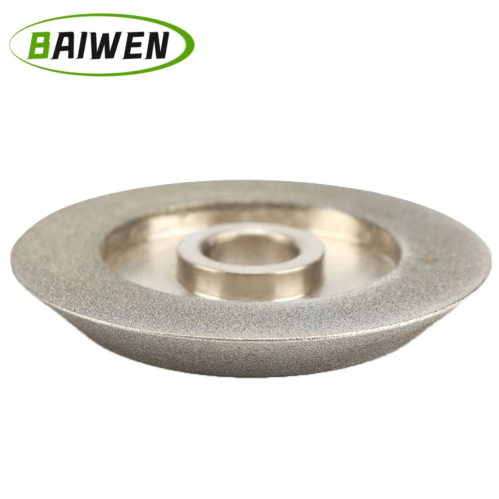Abrasive Wheel Grinding Wheel 78x12.7x10mm Diamond Coated Grinding Wheel 45 degree Diamond Disc 150Grit 1PC