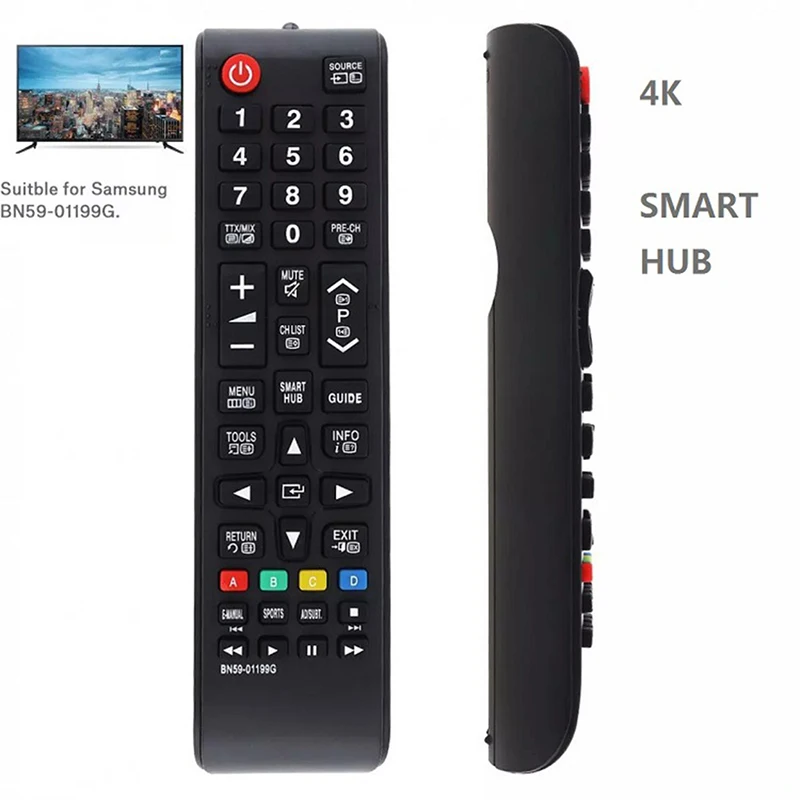 Telecomando Tv Bn59-01199G Home Easy Gitting Ornaments Compatibile Per Samsung Muslimexmuslimah Per Smart Tv