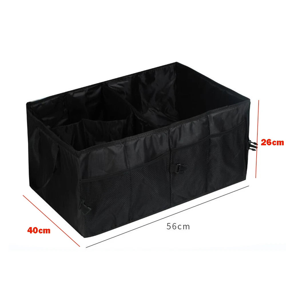 Folding Car Storage Box Trunk Bag Vehicle Toolbox Rear Boot Multi-use Tools Tidy Organizer Shopping Bags