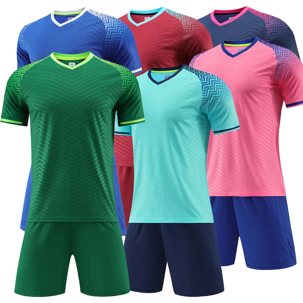 NEW 2022 Adult Kids Soccer Clothing Jersey Boys Girls Football Uniforms