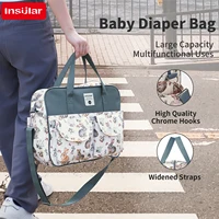 INSULAR Mommy Bags Lady's Single Shoulder Crossbody Baby Diaper Packages Maternity Travelling Packs Multi-functional Waterproof 1