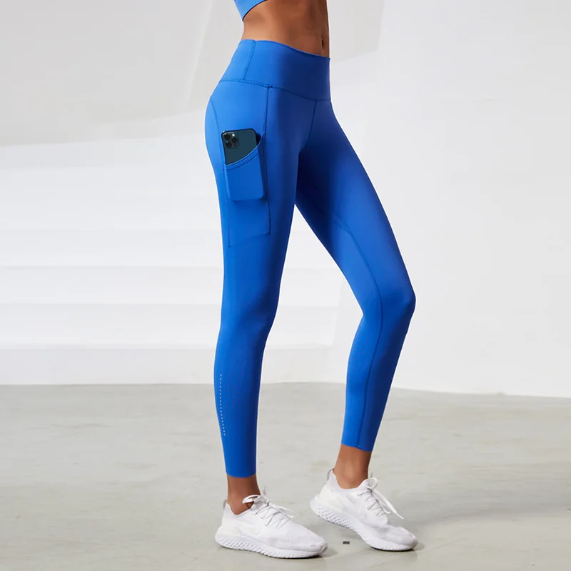 Summer Women Sport Fitness Legging Gym High Waist High Quality Breathable Running Push Up Leggings Workout Sports Stretchy Pants