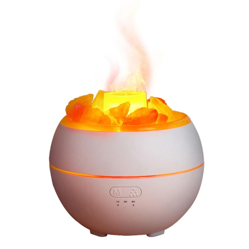 

Salt Stone Lamp Night Lamp Portable Small Aroma Oil Diffuser Air Humidifier Dropshipping