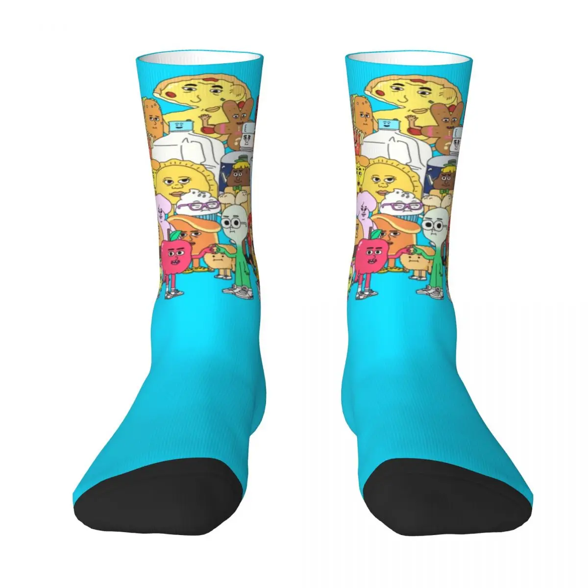 

Apple And Onion Socks Harajuku Sweat Absorbing Stockings All Season Long Socks Accessories for Unisex Gifts