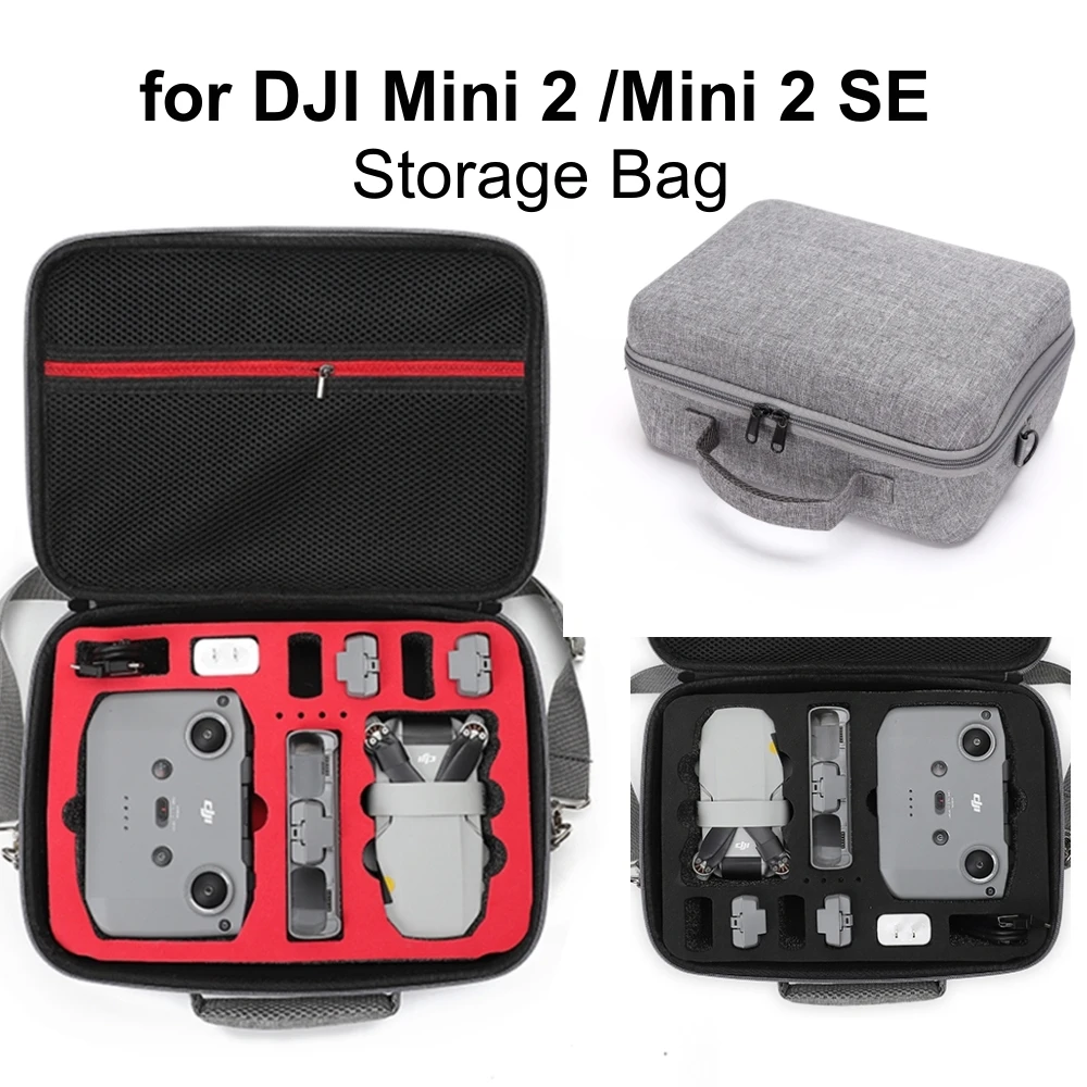 

Для DJI Mini 2/Mini 2 SE коробка с пультом дистанционного управления корпус сумка для хранения ручная сумка для DJI Mini 2 SE защитная сумка аксессуары
