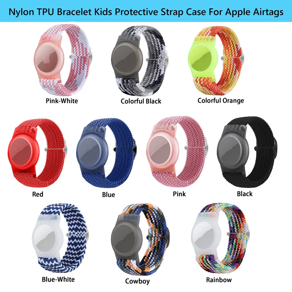 Aveki [5 Pack] Bracelet pour Airtag, Bracelet Airtag en silicone pour  enfants, Aairtag Watch Band pour enfants Toddler Baby Children Elders,  imperméable coloré