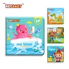Soft Baby EVA Cartoon Bath Books with BB Whistle Early Educational Bathroom Toys Montessori Waterproof Pages Baby Book  Toddler 1